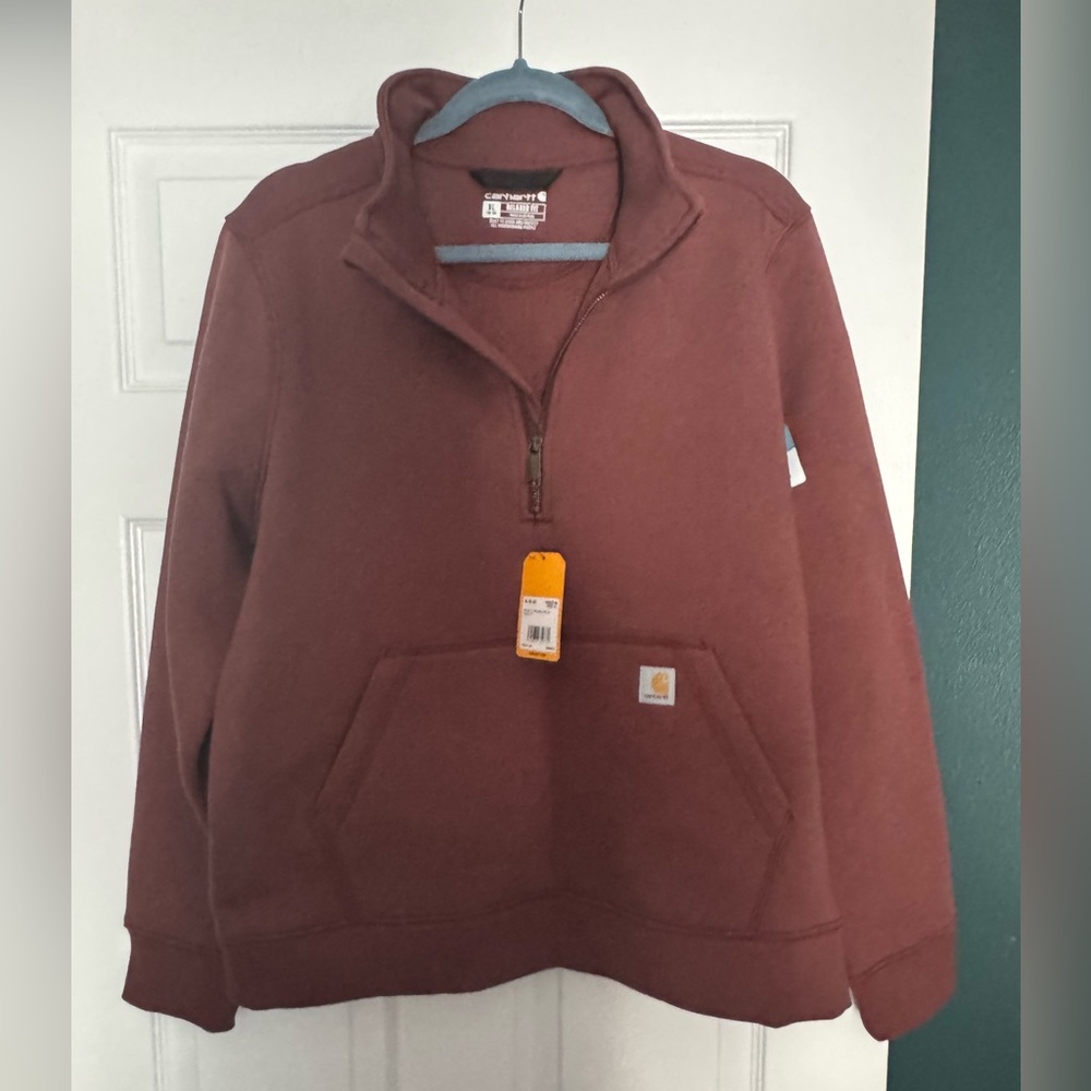 Carhartt Maroon Relaxed Fit Top